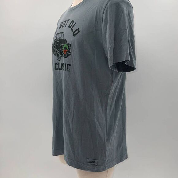 Life is Good "I'm Not Old, I'm Classic" Graphic Christmas Short Sleeve T-Shirt-L - Picture 12 of 12